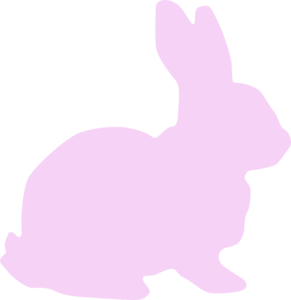 Pink Rabbit PNG Clip art