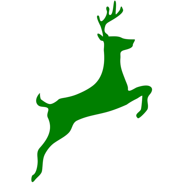 Leaping Stag PNG Clip art
