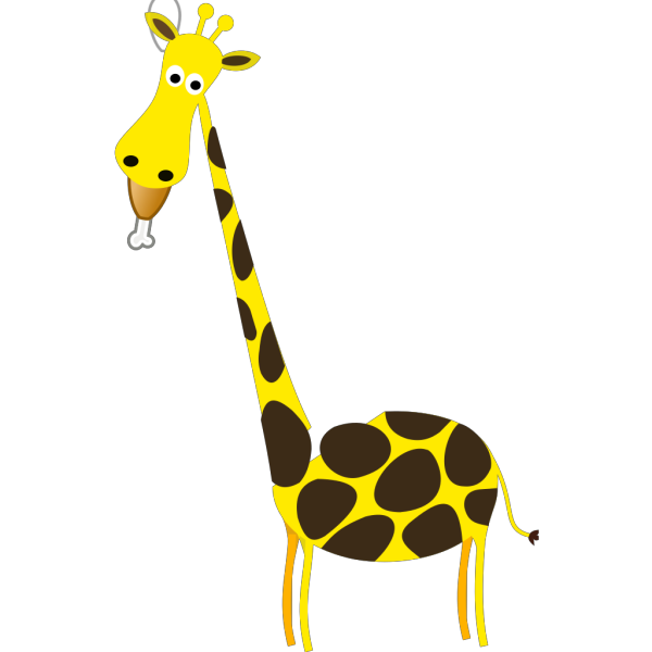 Giraffe Eating PNG Clip art