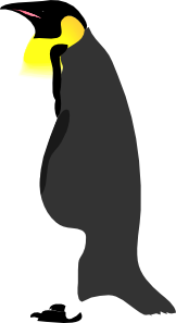 Cartoon Penguin 2 PNG Clip art