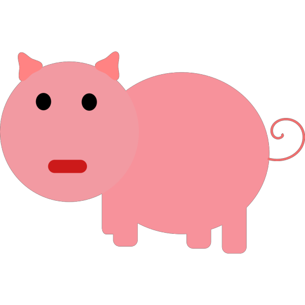 Pig 6 PNG Clip art