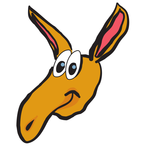 Aardvark Head PNG Clip art