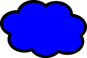 Cloud Blue Modified  PNG images