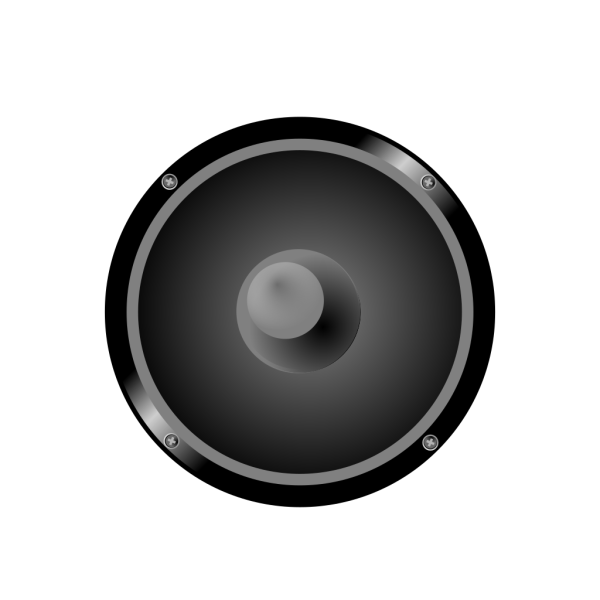 Audio Speaker Glossy Icon PNG Clip art
