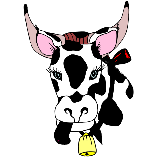 Cow Sticking Out Tongue PNG images