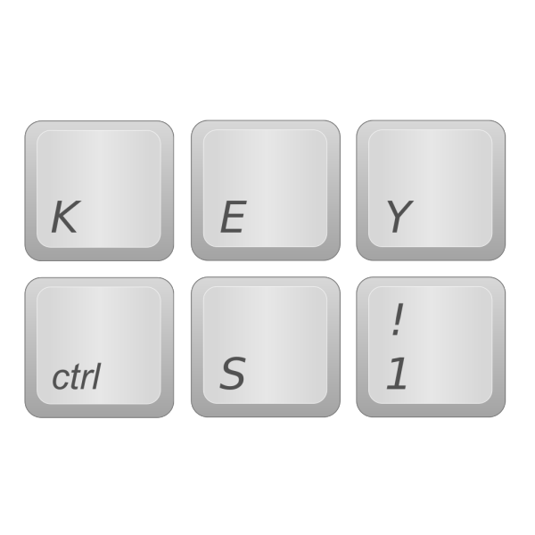 Simanek Keyboard Keys PNG images