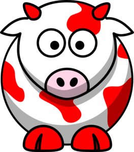 Red Cow PNG Clip art
