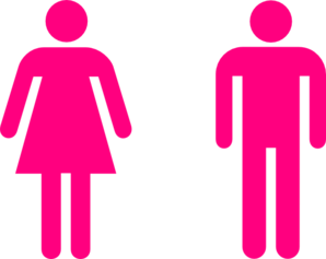 Pink People Blue Woman PNG Clip art
