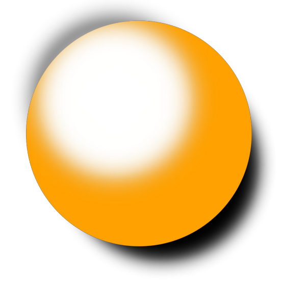 Orange Button 4 PNG Clip art