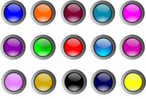 Round Buttons PNG Clip art