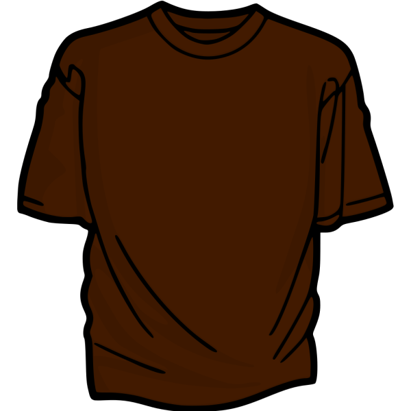 Brown T-shirt PNG Clip art