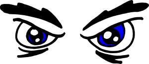 Angry Eyes PNG Clip art
