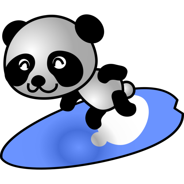 Party Panda PNG images