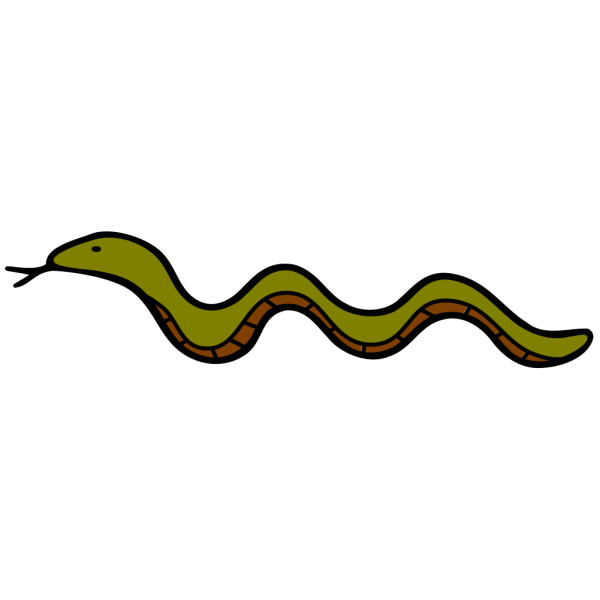 Brown Snake PNG Clip art