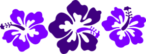 Hibiscus Teal & Green PNG Clip art