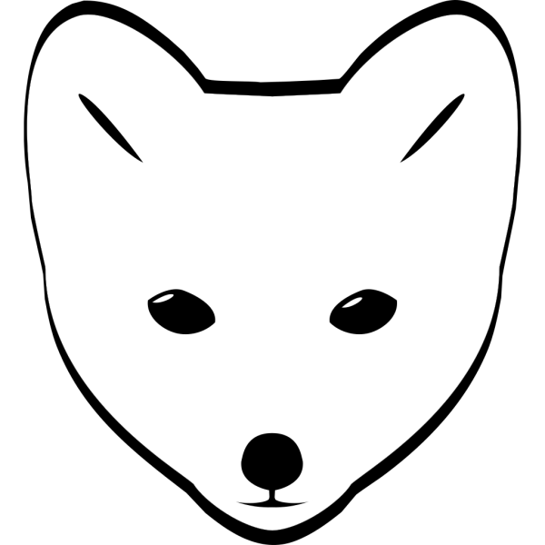 Fox Face PNG Clip art