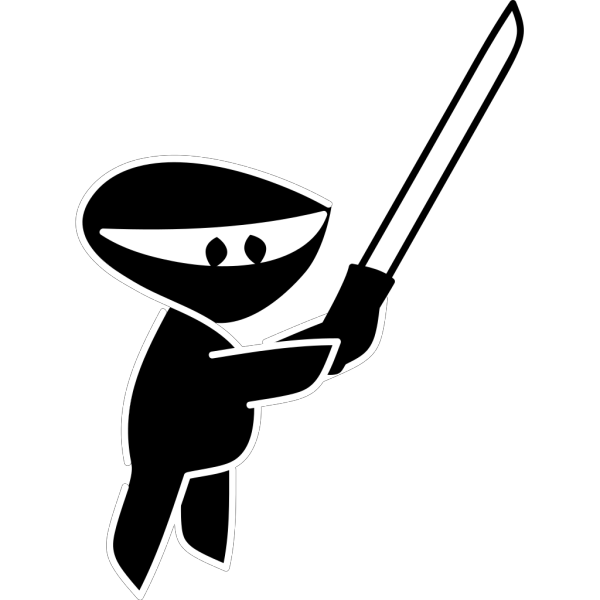 Little Ninja PNG Clip art