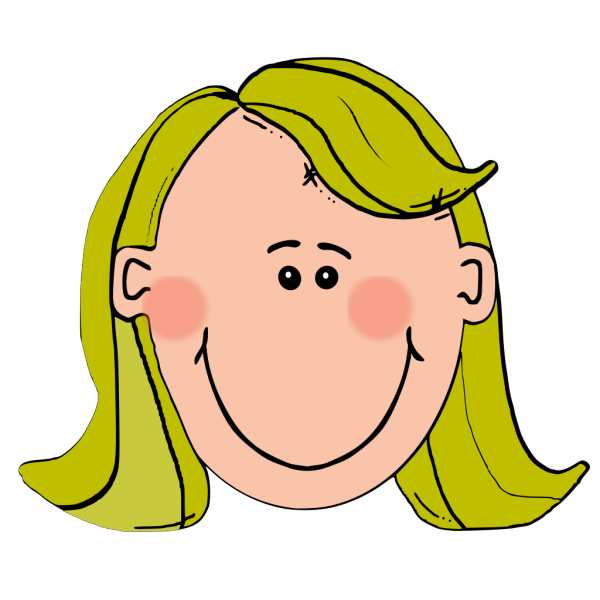 Blonde Lady PNG images