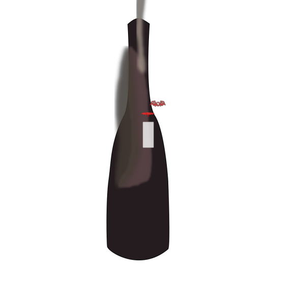 Brown Bottle PNG Clip art