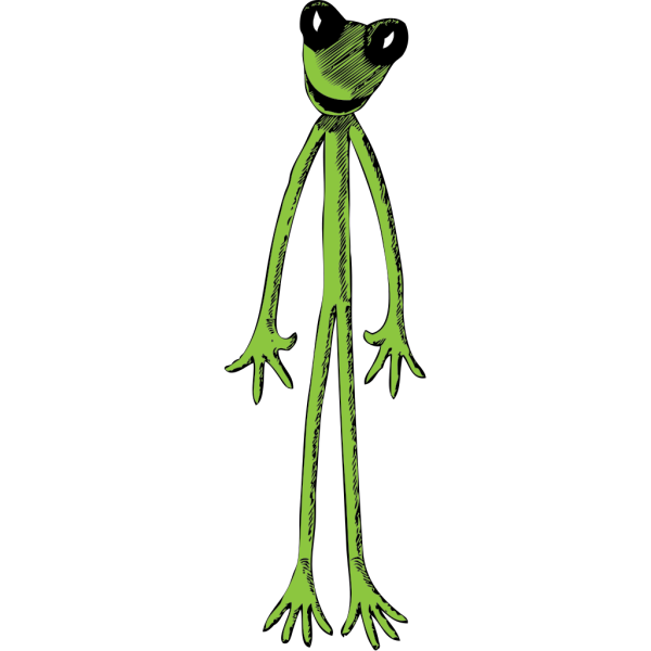Skinny Frog PNG images