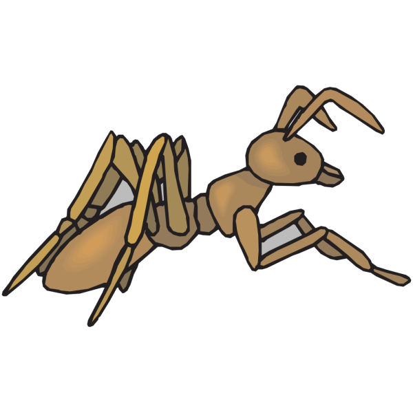 Brown Ant PNG Clip art