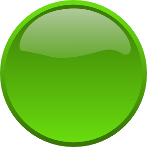 Button-green-on PNG Clip art
