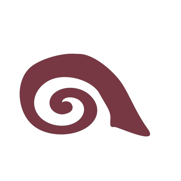 Spiral Snail Reddish-brown PNG Clip art