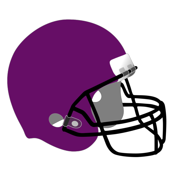 Blue Football Helmet PNG Clip art