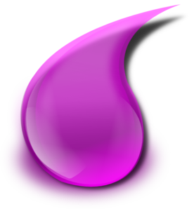 Purple Drop PNG Clip art