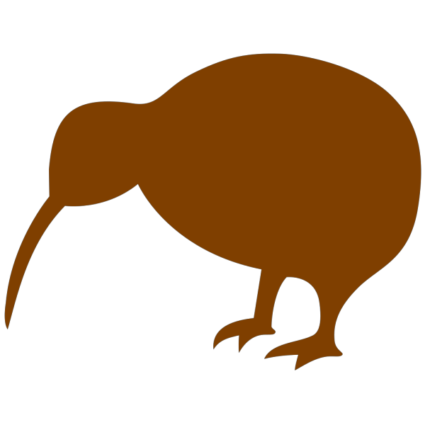 Brown Kiwi PNG Clip art