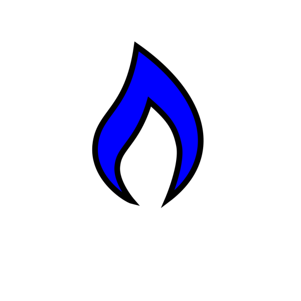 Flame Blue Tristan PNG Clip art