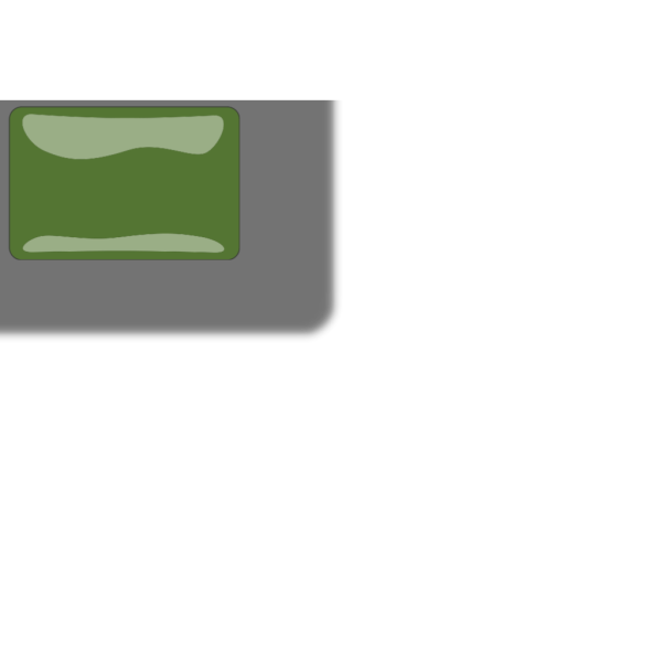 Green Rectangle Blank Button PNG Clip art
