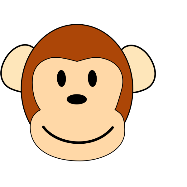 Dan Brown Monkey Large PNG Clip art
