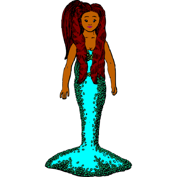 Jerisha The Mermaid PNG Clip art