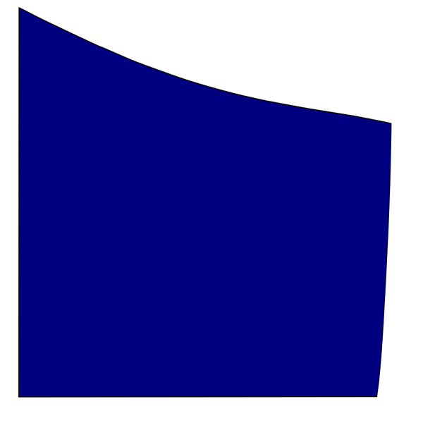 Shield Upper Right Blue PNG Clip art