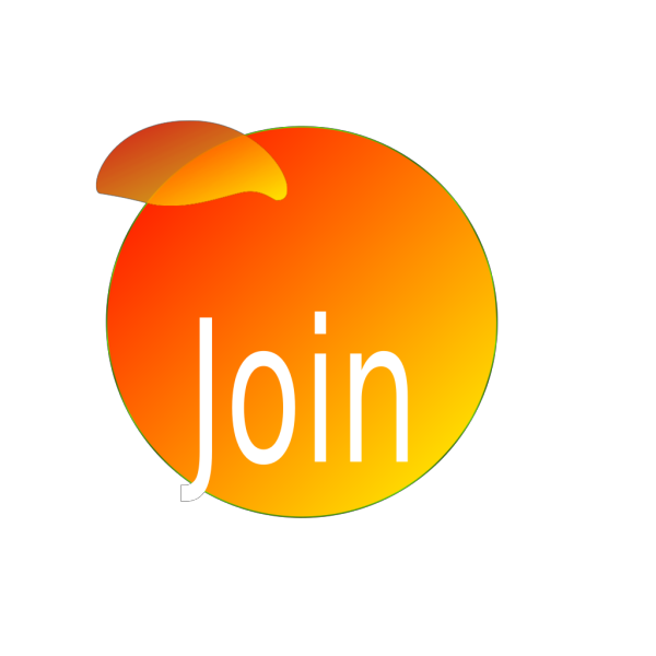 Orange Join PNG Clip art