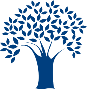 Blue Tree PNG Clip art
