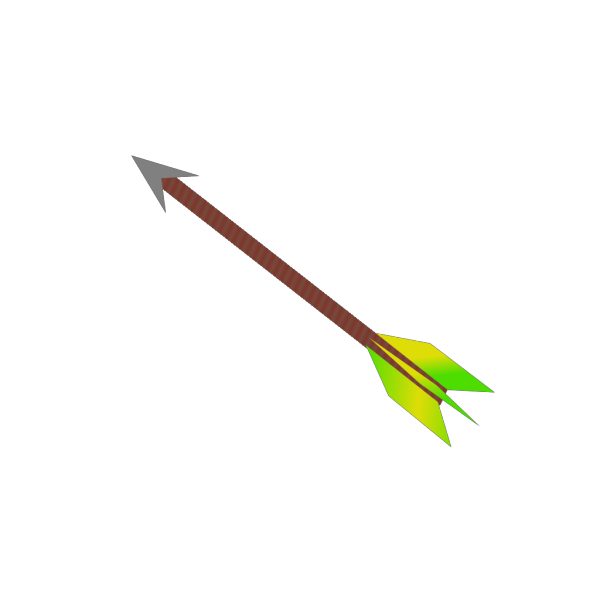 Flying Arrow PNG Clip art
