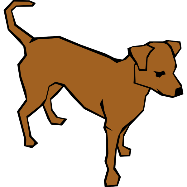 Brown Clip Art Dog PNG Clip art