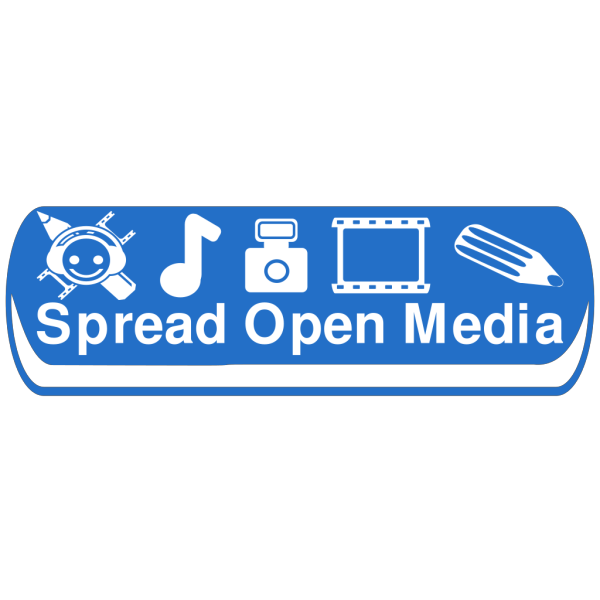 Spreading Open Media PNG images