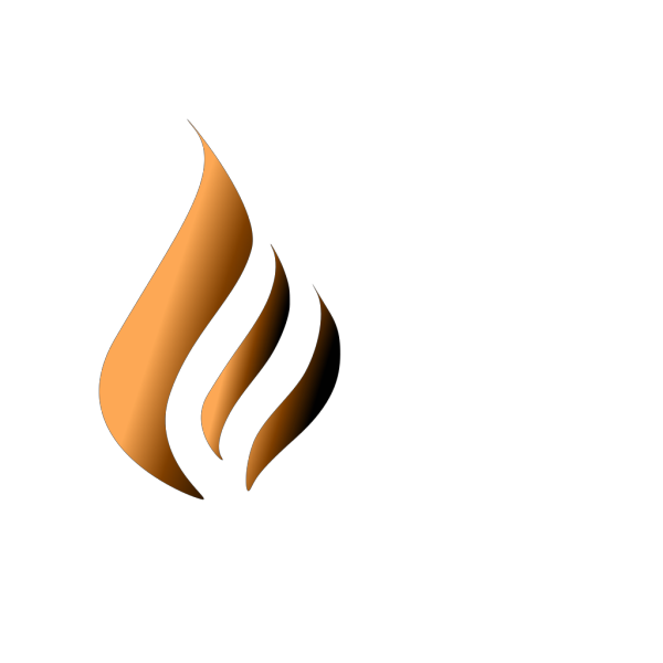 Maron  Flame Logo PNG Clip art