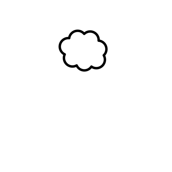 Cloud Bud PNG Clip art