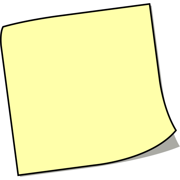 Stickynotes PNG images