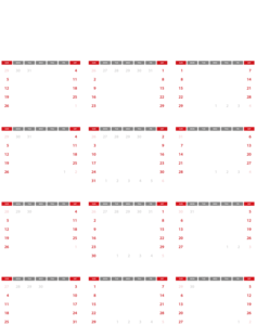 2020 Calendar Download PNG Image PNG Clip art