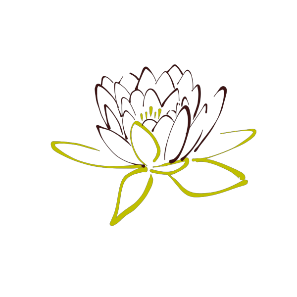 Brown Lotus PNG Clip art
