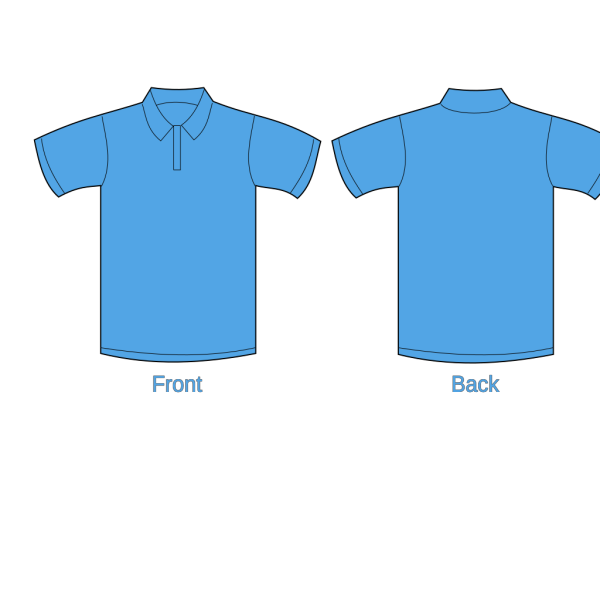 Black Polo Shirt PNG Clip art