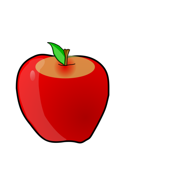 Black Apple  PNG Clip art