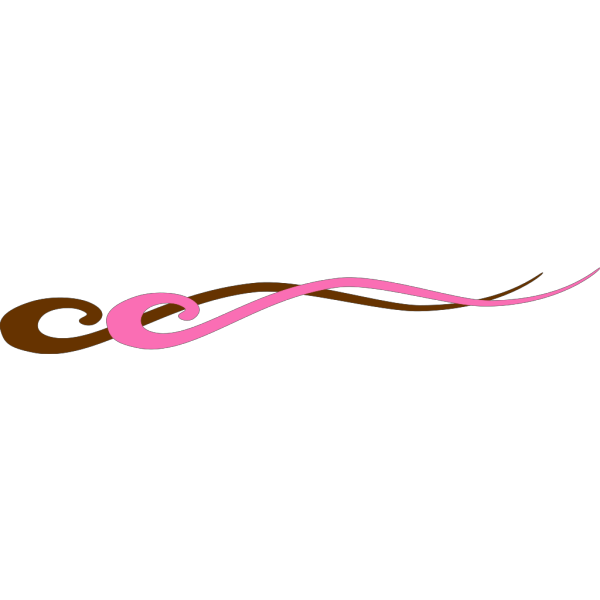 Pink Brown Wave PNG Clip art