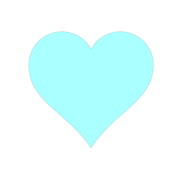 Blue Heart Clip art