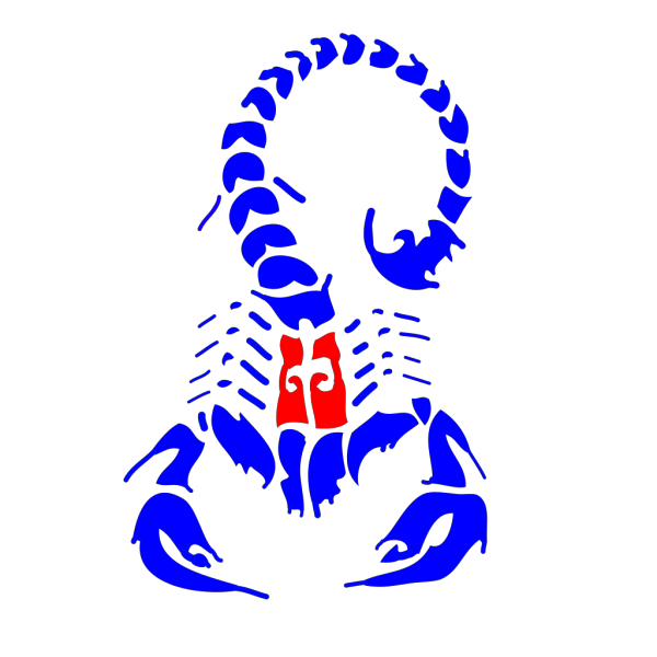 Scorp All Blue PNG Clip art